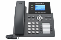 Grandstream GRP2604P/ VoIP telefon/ 2,48" podsvícený grafický display/ 6x SIP/ 2x LAN/ PoE/ GDMS