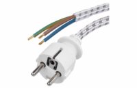 Kabel flexo 3x0,75mm opředená 2,4m  S00003