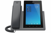 Grandstream GXV3470 VoIP telefon, 16x SIP, barevný dotykový 7" displej, PoE, DualBand WiFi, BT. USB