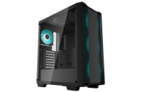 DEEPCOOL skříň CC560 V2 / ATX / 4x120 mm fan / USB 3.0 / USB 2.0 / černá