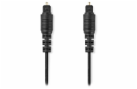 NEDIS optický audio kabel/ TosLink zástrčka - TosLink zástrčka/ černý/ bulk/ 1m