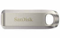 SanDisk Flash Disk 128GB Ultra Luxe, USB-C 3.2, Stříbrná