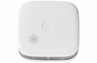NEDIS Wi-Fi chytrý detektor kouře/ napájení z baterie/ hlasitost 85 dB/ výdrž snímače 10 let/ Android/ iOS/ bílý