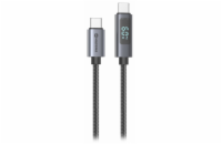 Swissten LCD kabel USB-C / USB-C 1m