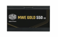 Cooler Master zdroj MWE Gold 550W V3, 120mm, 80+ Gold, ATX 3.1