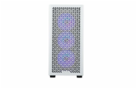 Cooler Master case Elite 502 White, Průhledná bočnice, ATX, 3x 120mm ARGB Fan, bílá