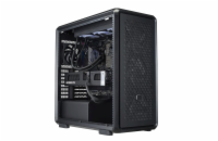 Cooler Master case MasterFrame 600 Black, Průhledná bočnice, ATX, 3x 140mm Fan, 1x 120mm Fan, Černá