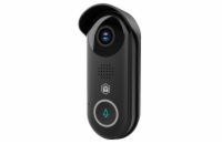 NEDIS Wi-Fi chytrý dveřní videotelefon/ 1920x1080/ 2Mpix/ IP54/ transformátor/ snímač pohybu/ noční vidění/ Onvif/ černý