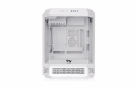 THERMALTAKE Case The Tower 600, ATX, Průhledná bočnice, 2x 140mm Fan, bílá