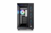THERMALTAKE Case View 380 XL TG ARGB, ATX, Průhledná bočnice, 4x 120mm ARGB Fan, černá