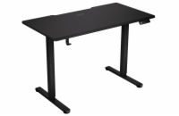 Endorfy herní stůl Atlas S electric Black / 114x60cm / nosnost 50kg / el. nastavení výšky (72-118cm) / černý