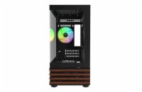 THERMALTAKE Case View 170 WS ARGB, Průhledná bočnice, černá
