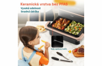 Cosori Dual Blaze TwinFry, keramika, černá
