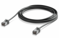 Ubiquiti UniFi Premium Patch Cable Outdoor 3m - Patch kabel, Cat6a, venkovní, černý, 3m