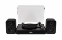 House of Marley Revolution Bluetooth Gramofon se stereo reproduktory, černá