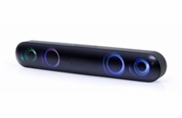 GEMBIRD Soundbar SPKBT-BAR400L, Bluetooth, 2x5W, LED podsvícení, černá