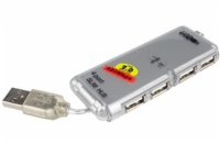 PremiumCord USB 2.0 HUB 4-portový bez napájení