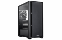 CHIEFTEC Pro Midi Q / ATX / 120mm fan / 2xUSB 2.0 / USB 3.0 / USB-C / tvrzené sklo / černá
