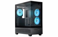 CHIEFTEC Vista / ATX / 3x120mm ARGB fan / USB 2.0 / USB 3.0 / USB-C / prosklená / černá