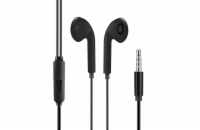 OBAL:ME Drátová Sluchátka 3.5mm Jack Black