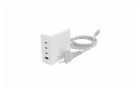 Mophie síť. adaptér GaN, USB-C/PD/HUB,120W - bílá