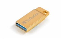 VERBATIM Flash Disk 32GB Metal Executive, USB 3.0, zlatá
