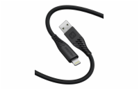 Swissten datový kabel soft silicone usb / lightning 1,5 m 60w černý