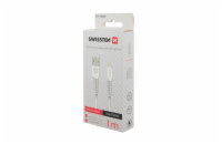 Swissten datový kabel usb / lightning 1,0 m bílý