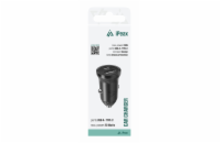iPEAX autonabíječka CL-03, PD, 20 W, USB-C + USB-A, černá