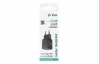iPEAX GaN síťová nabíječka 45 W (USB-C + USB-A), černá