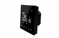 WIFI pokojový termostat pro spínání plynových i elektrických kotlů PT740B-NP WIFI černý