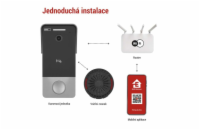 EMOS GoSmart videozvonek IP-20PoE