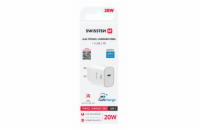 Swissten Síťový Adaptér Edge GaN 1x USB-C PD 20W Bílý