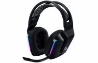 Logitech herní sluchátka G733, LIGHTSPEED Wireless RGB Gaming Headset, EMEA, black