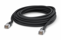 Ubiquiti UniFi patch cable outdoor - venkovní STP, Cat5e, černý, délka 8m