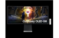 Samsung Odyssey OLED G8/G855D/34"/OLED/3440x1440/175Hz/0,03ms/Silver/3R