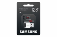 SAMSUNG T9 microSDXC 128GB + USB Adaptér / CL10 UHS-I U3 / A2 / V30