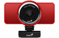 GENIUS webová kamera ECam 8000/ červená/ Full HD 1080P/ USB2.0/ mikrofon