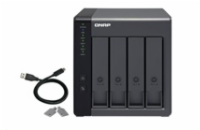 QNAP TR-004 QNAP TR-004 rozšiřovací jednotka pro PC či QNAP NAS (4x SATA / 1 x USB 3.0 typu C)
