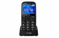 WG - Mobilní telefon WG20C, pro seniory, černá