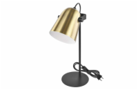 EMOS Stolní lampa NINA na žárovku E27, zlatá