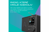 LAMAX RadioVox1 DAB - Přenosné DAB+ rádio s FM tunerem a Bluetooth