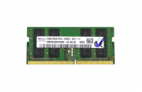 SK Hynix 16GB DDR4 PC19200 2400MHz CL17 SODIMM Operační paměť SK Hynix 16GB DDR4 2400 MHz CL17 SODIMM pro notebooky. PN HMA82GS6AFR8N-UH.