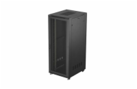 19" VOLNĚ STOJÍCÍ RACKOVÁ SKŘÍŇ 42U/800X1000 (FLAT PACK) SE SÍŤOVÝMI DVEŘMI ČERNÁ LANBERG