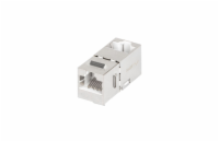 PRŮCHODOVÝ KONEKTOR KEYSTONE RJ45->RJ45 CAT.6 FTP 90 LANBERG