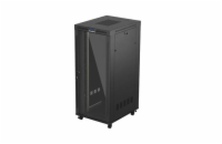 19" VOLNĚ STOJÍCÍ RACKOVÁ SKŘÍŇ 37U/800X1000 (FLAT PACK) S PROSKLENÝMI DVEŘMI LCD ČERNÁ LANBERG V2