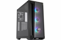 Cooler Master case MasterBox 520 Mesh, ATX, bez zdroje, průhledná bočnice, černá