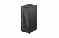 19" VOLNĚ STOJÍCÍ RACKOVÁ SKŘÍŇ 32U/600X800 (FLAT PACK) S PROSKLENÝMI DVEŘMI ČERNÁ LANBERG
