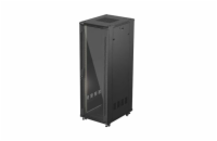 19" VOLNĚ STOJÍCÍ RACKOVÁ SKŘÍŇ 37U/600X800 (FLAT PACK) S PROSKLENÝMI DVEŘMI ČERNÁ LANBERG