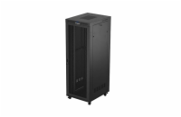 19" VOLNĚ STOJÍCÍ RACKOVÁ SKŘÍŇ 47U/800X1000 (FLAT PACK) SE SÍŤOVÝMI DVEŘMI LCD ČERNÁ LANBERG V2